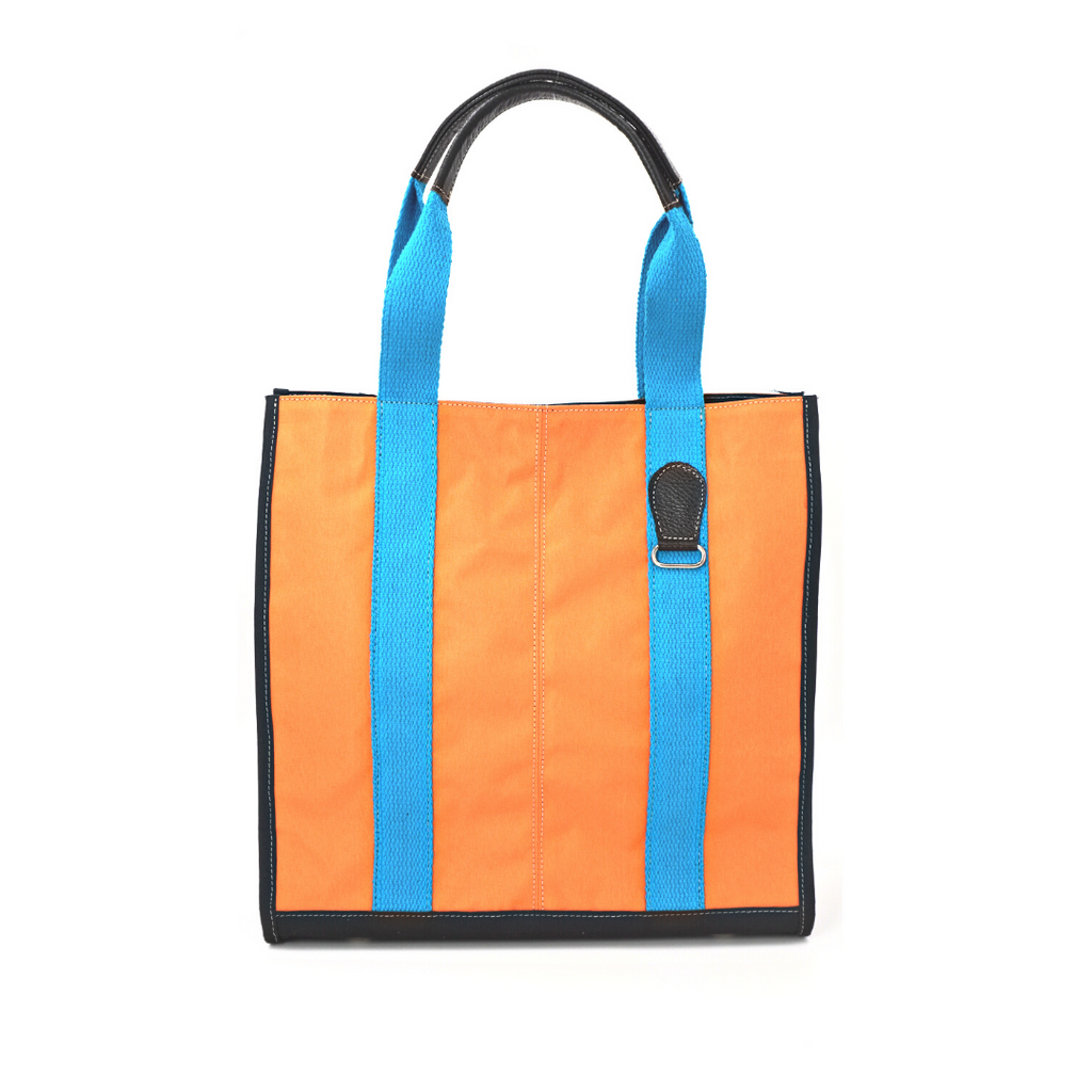 Tote Bag Clip Color Block Otoño