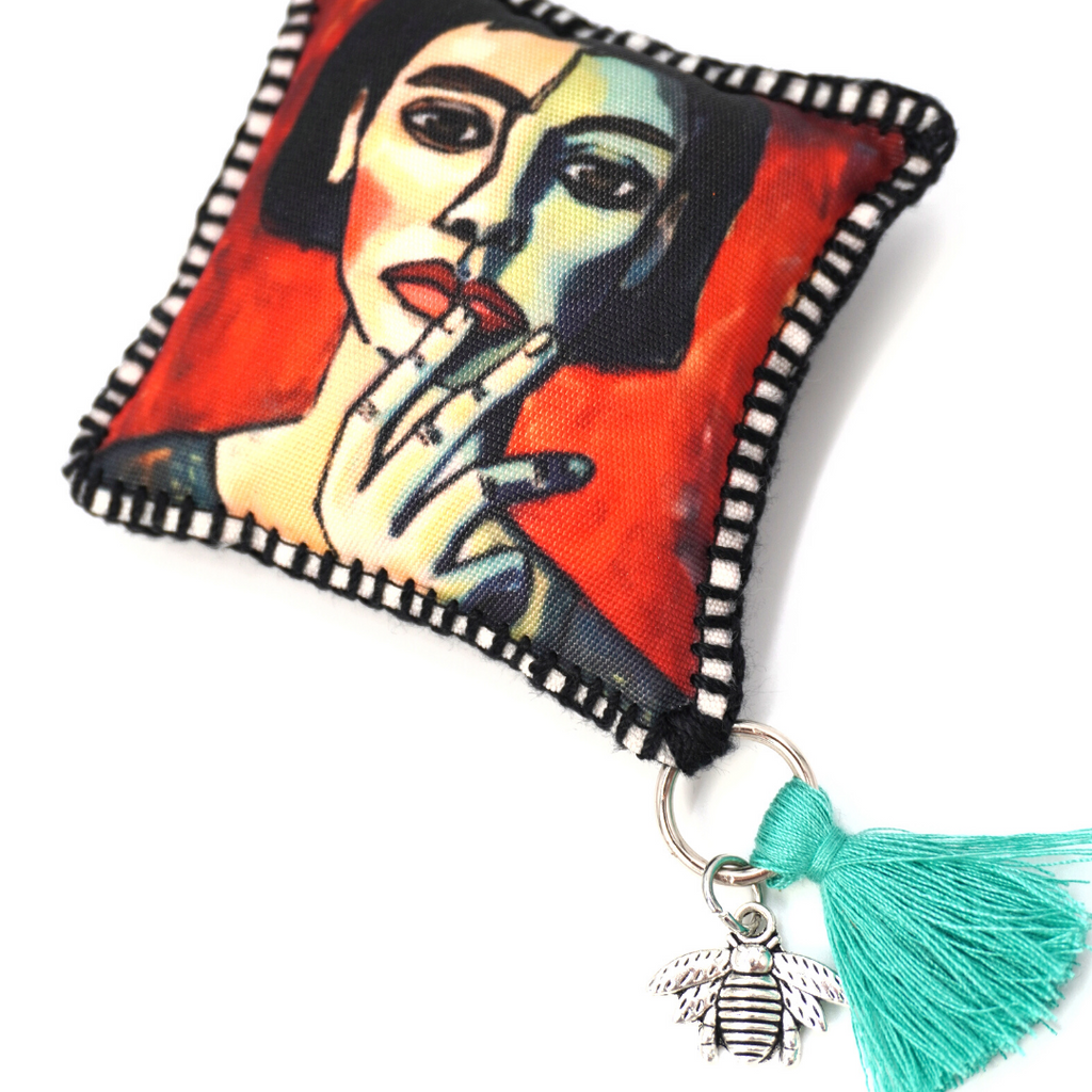 LLAVERO ARTE VIVO por ADAMARGA