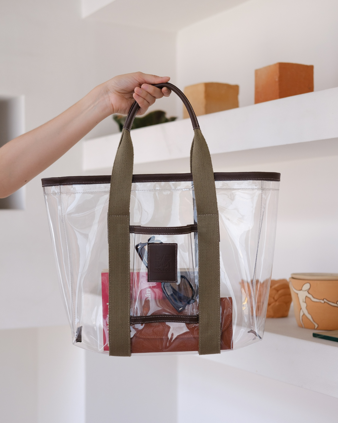 Midi Clear Tote 1331