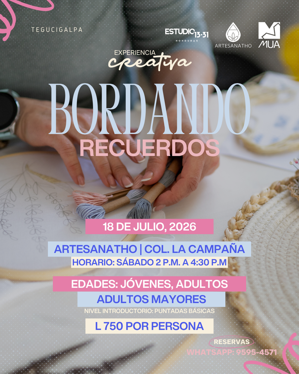 Experiencia Creativa: “Bordando Recuerdos”