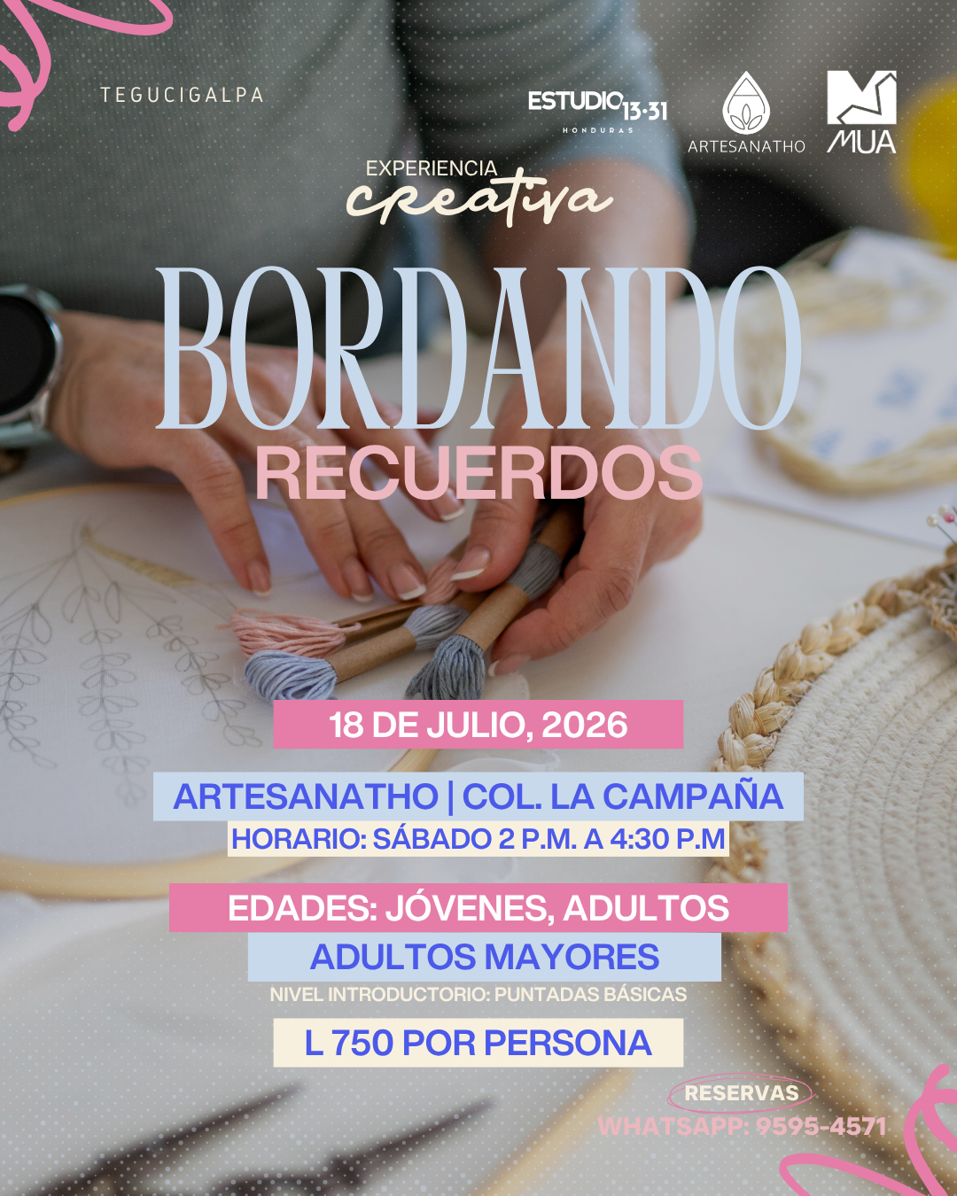 Experiencia Creativa: “Bordando Recuerdos”