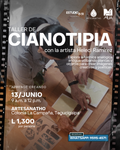 Taller de Cianotipia con la artista Heleci Ramirez