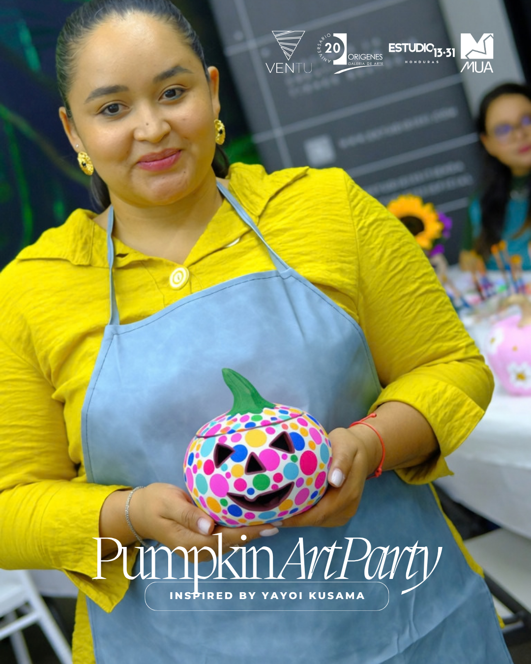 Experiencia Creativa: Pumpkin Art Party Ventu