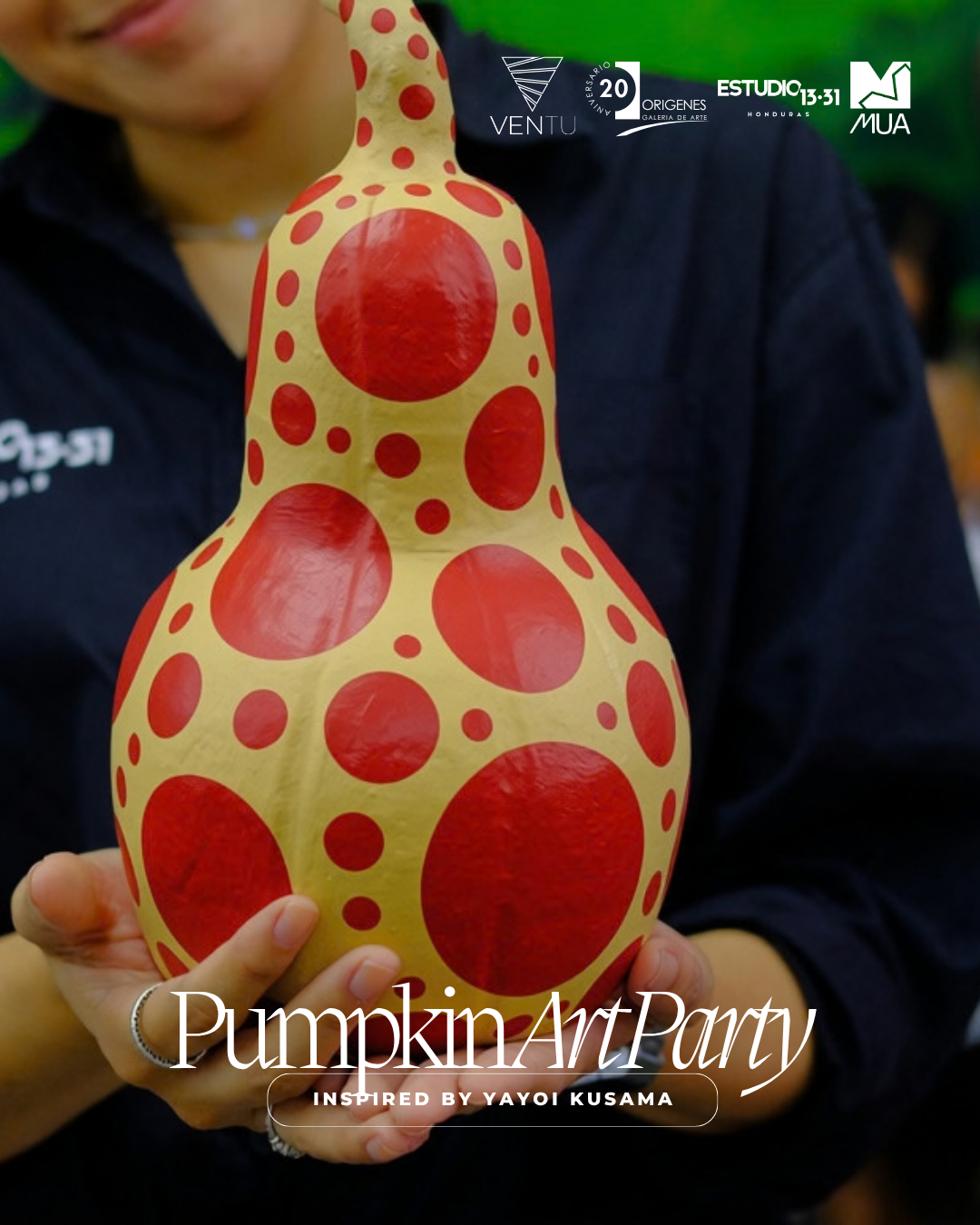 Experiencia Creativa: Pumpkin Art Party Ventu