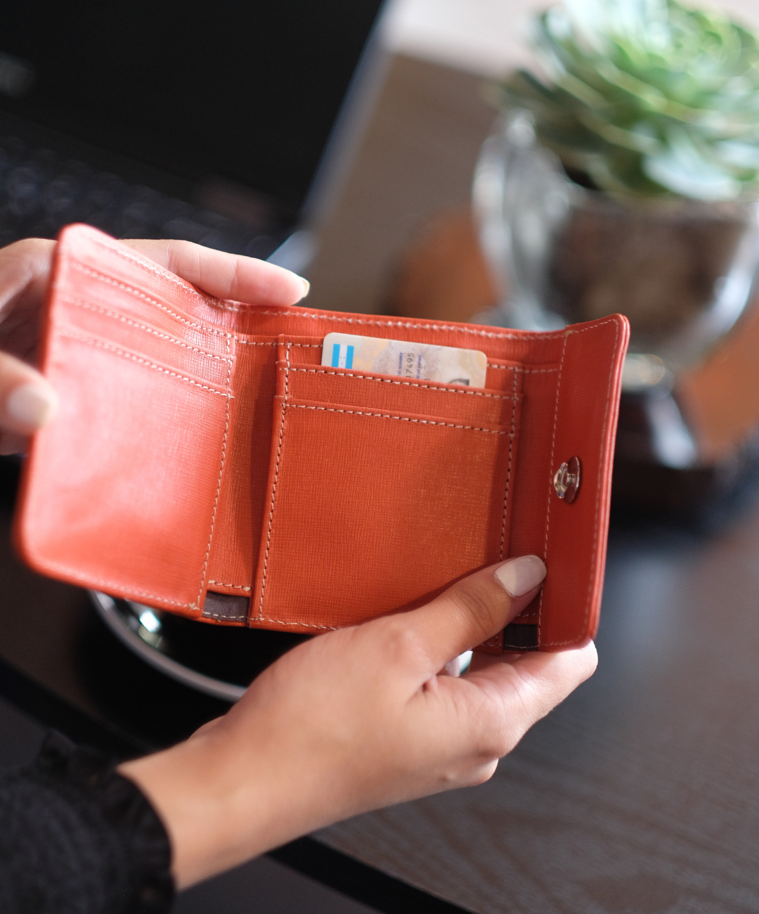 Monedero de Cuero Clásico