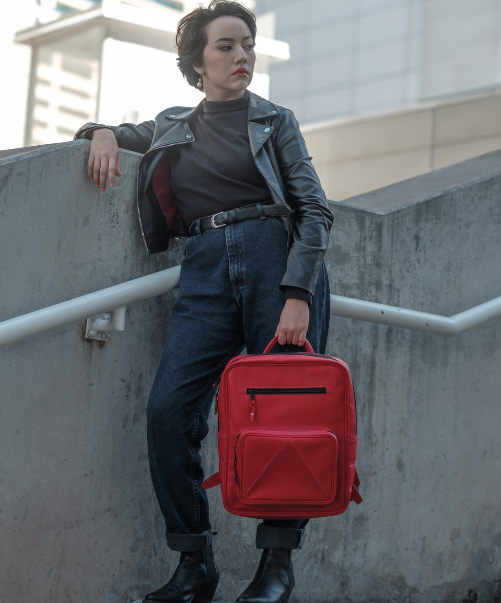 Mochila de cuero Estudio 1331