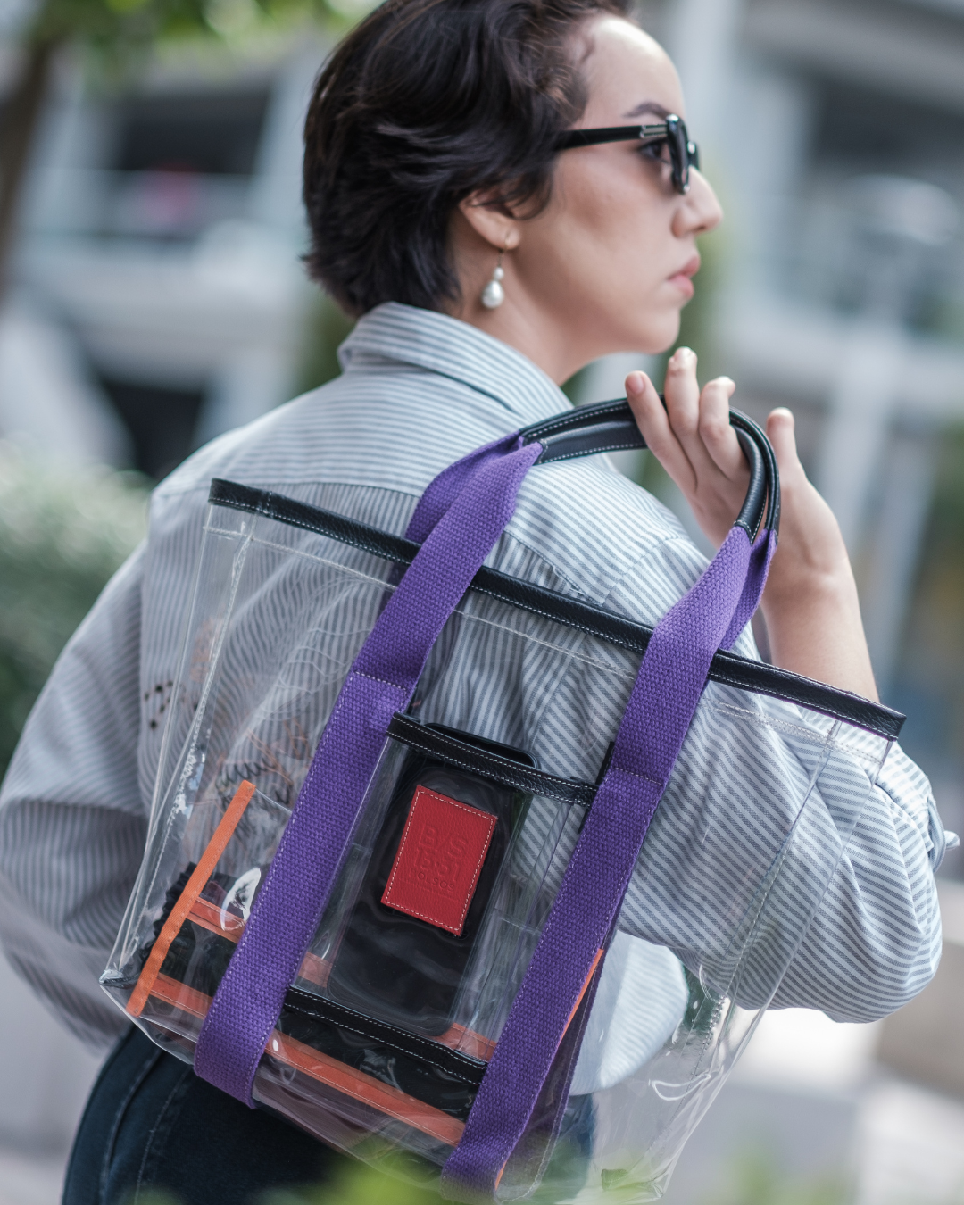 Midi Clear Tote 1331