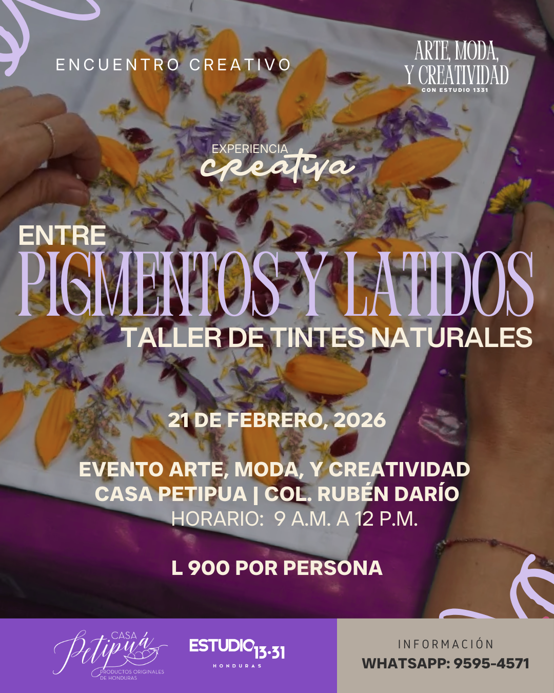 Experiencia Creativa: "Entre Pigmentos y Latidos"