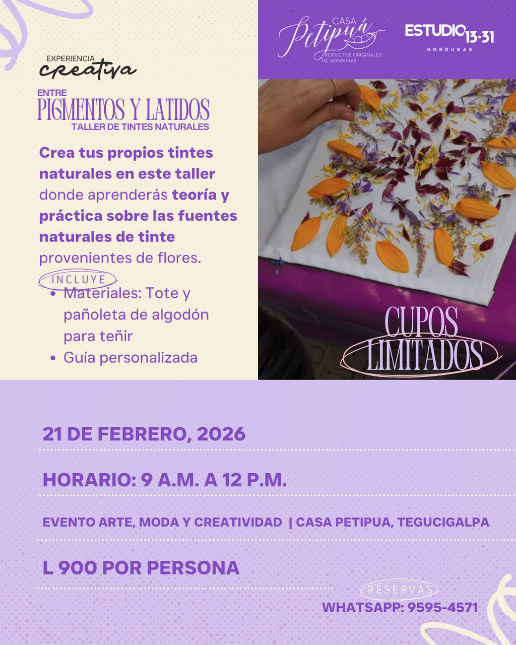 Experiencia Creativa: "Entre Pigmentos y Latidos"