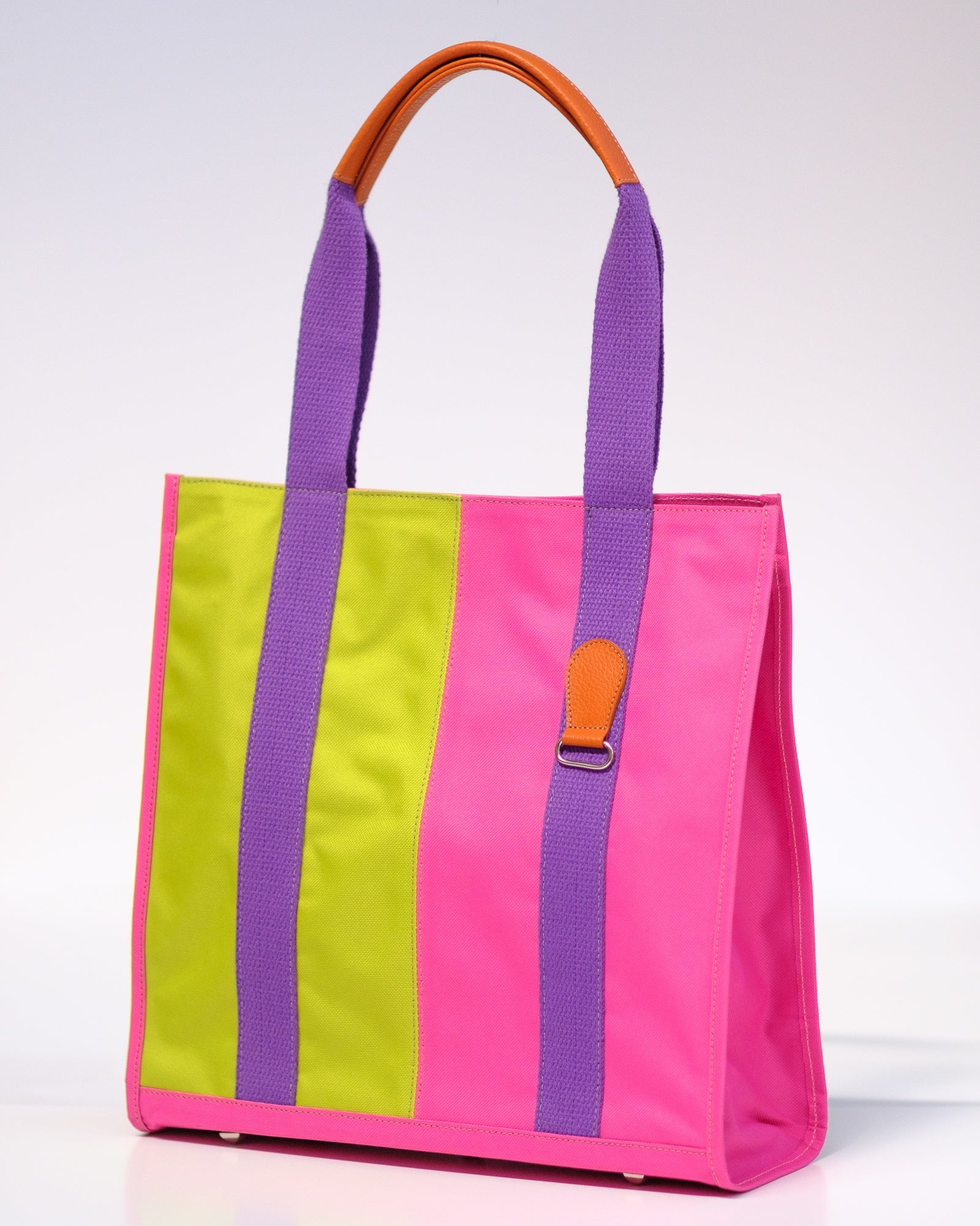 Tote Bag Clip Color Block Verano