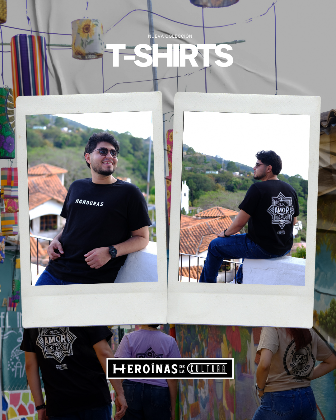 Camiseta “Heroínas de la Cultura” – Mercedes Agurcia, Una Vida por amor al Arte.