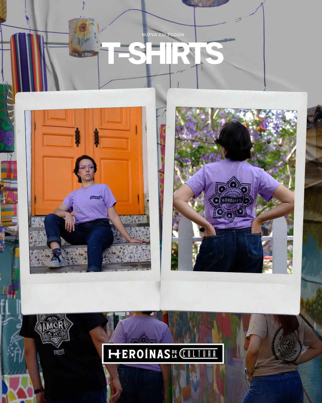 Camiseta “Heroínas de la Cultura” – Juana Pavón, Honduras tiene nombre de Mujer