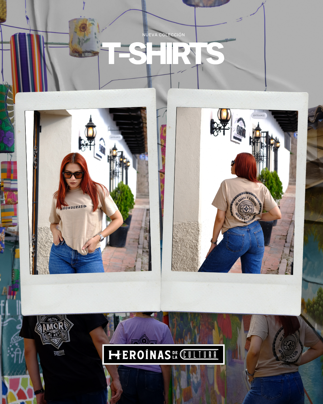 Camiseta “Heroínas de la Cultura” – Leticia de Oyuela, Mi amada y Esquiva Honduras