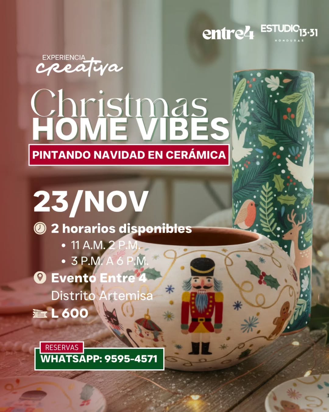 Experiencia Creativa: Cristmas Home Vibes