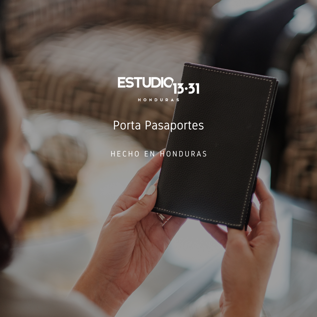 Pasaportera Clásico Cuero