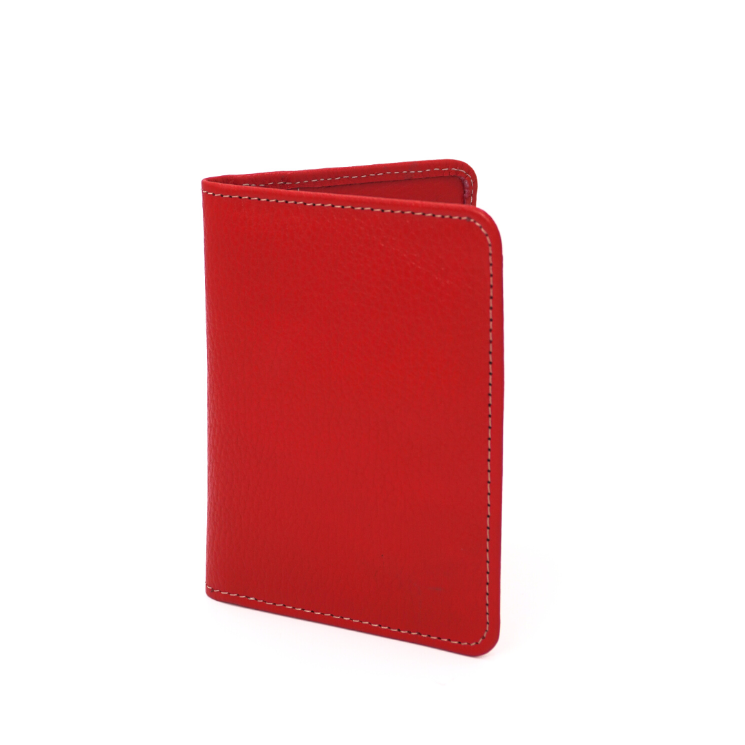 Pasaportera Midi Clásico Cuero