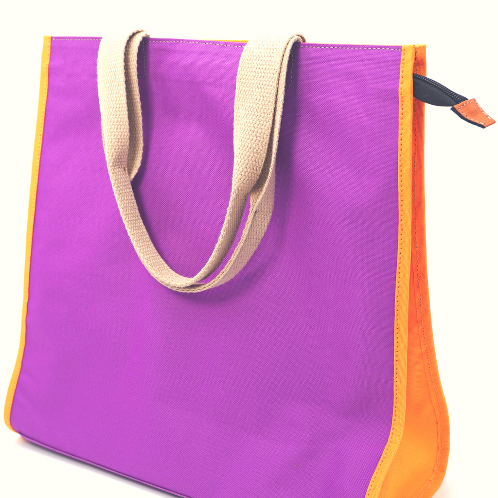 Maxi Tote Bag  Lona Bi-Color