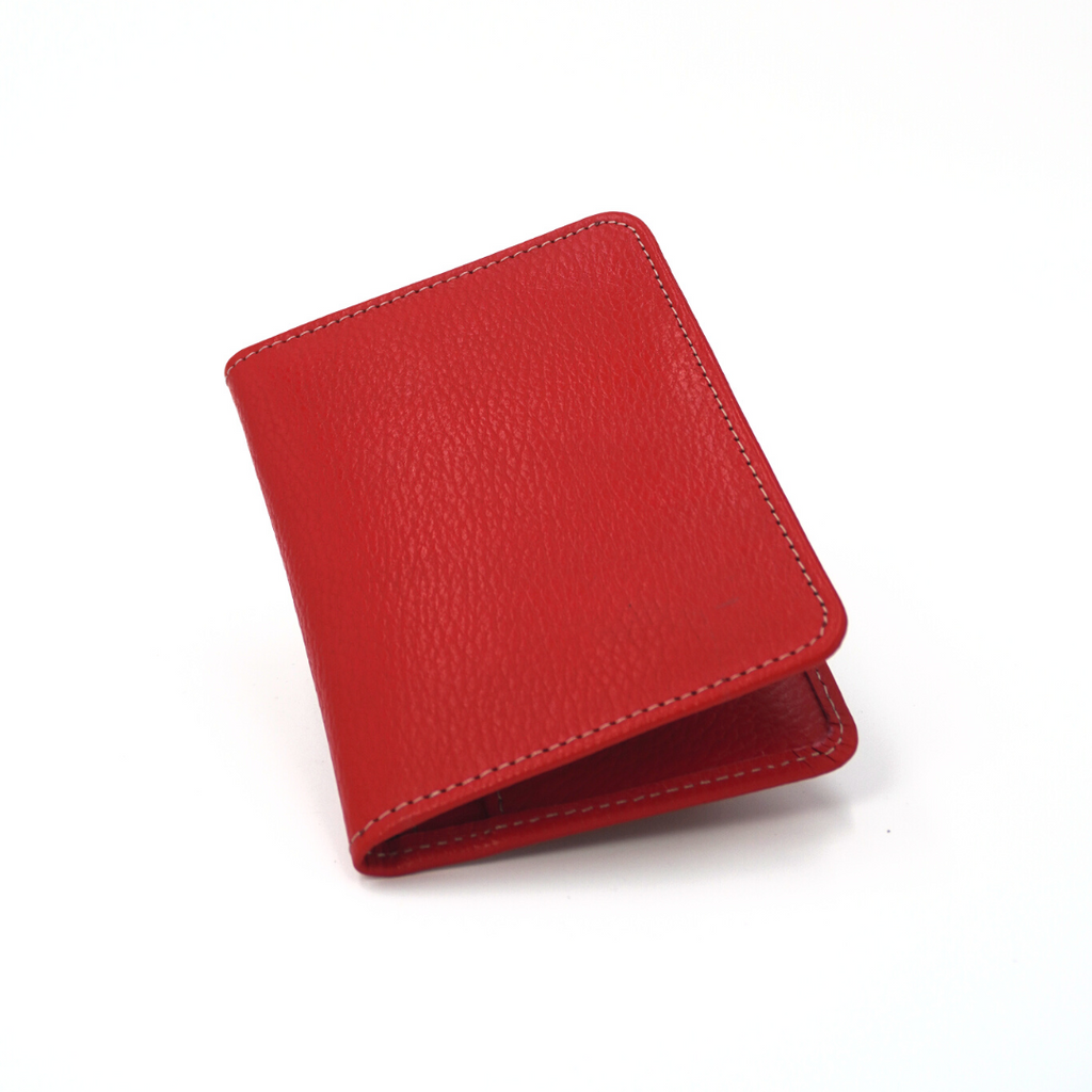 Pasaportera Midi Clásico Cuero