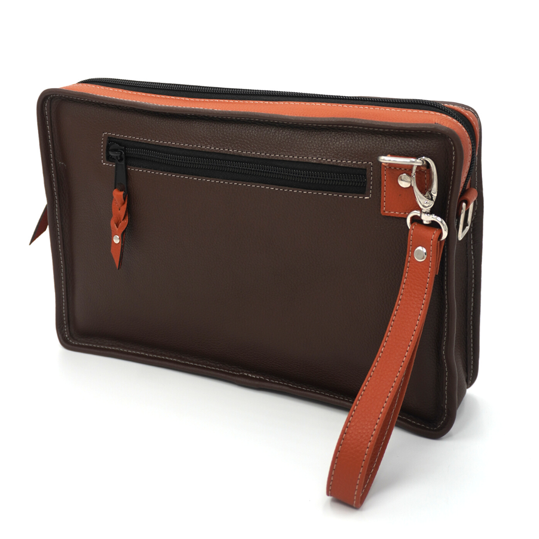 Porta Tablet clásico de cuero