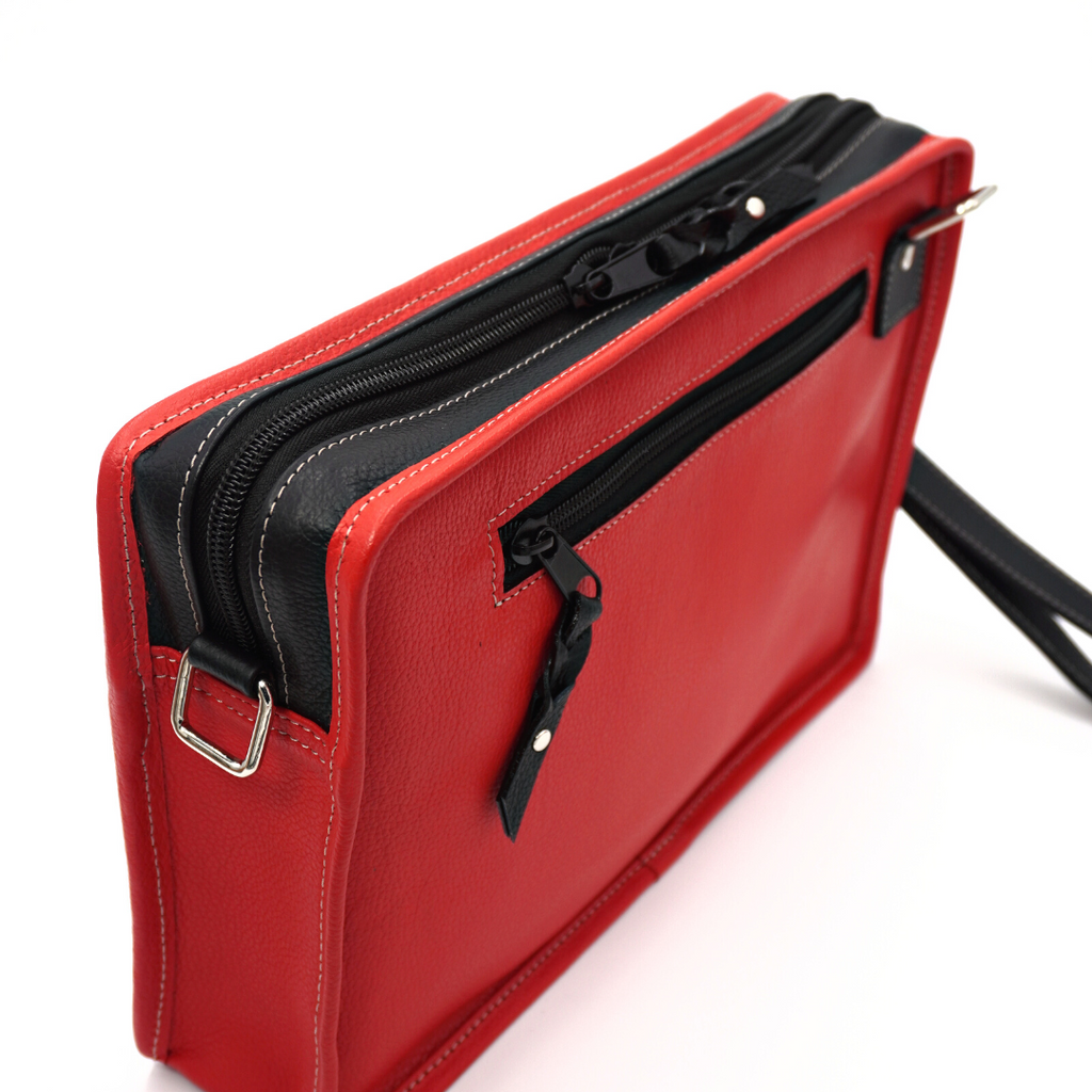 Porta Tablet clásico de cuero