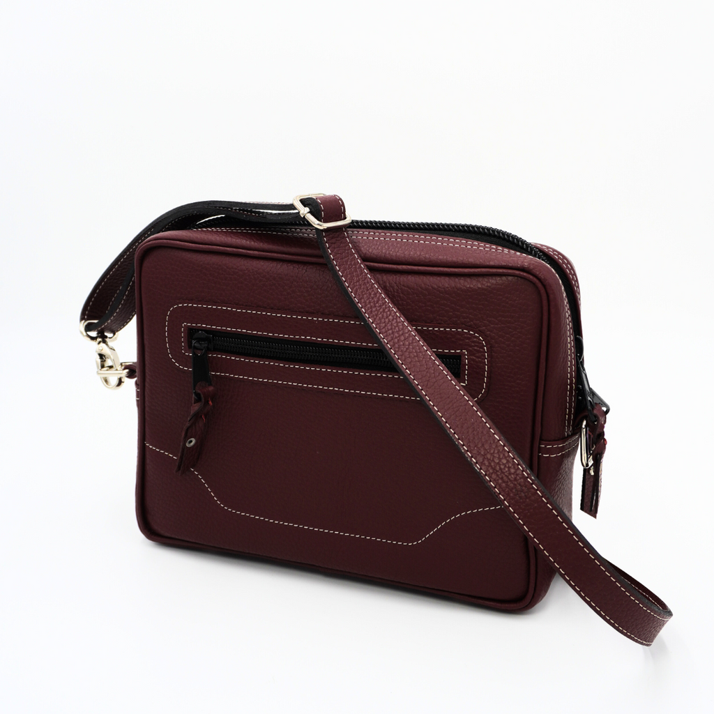 Maletín Crossbody Cuero Clásico