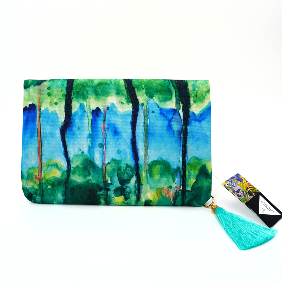 Cartera Clutch,  ARTE VIVO por ADAMARGA