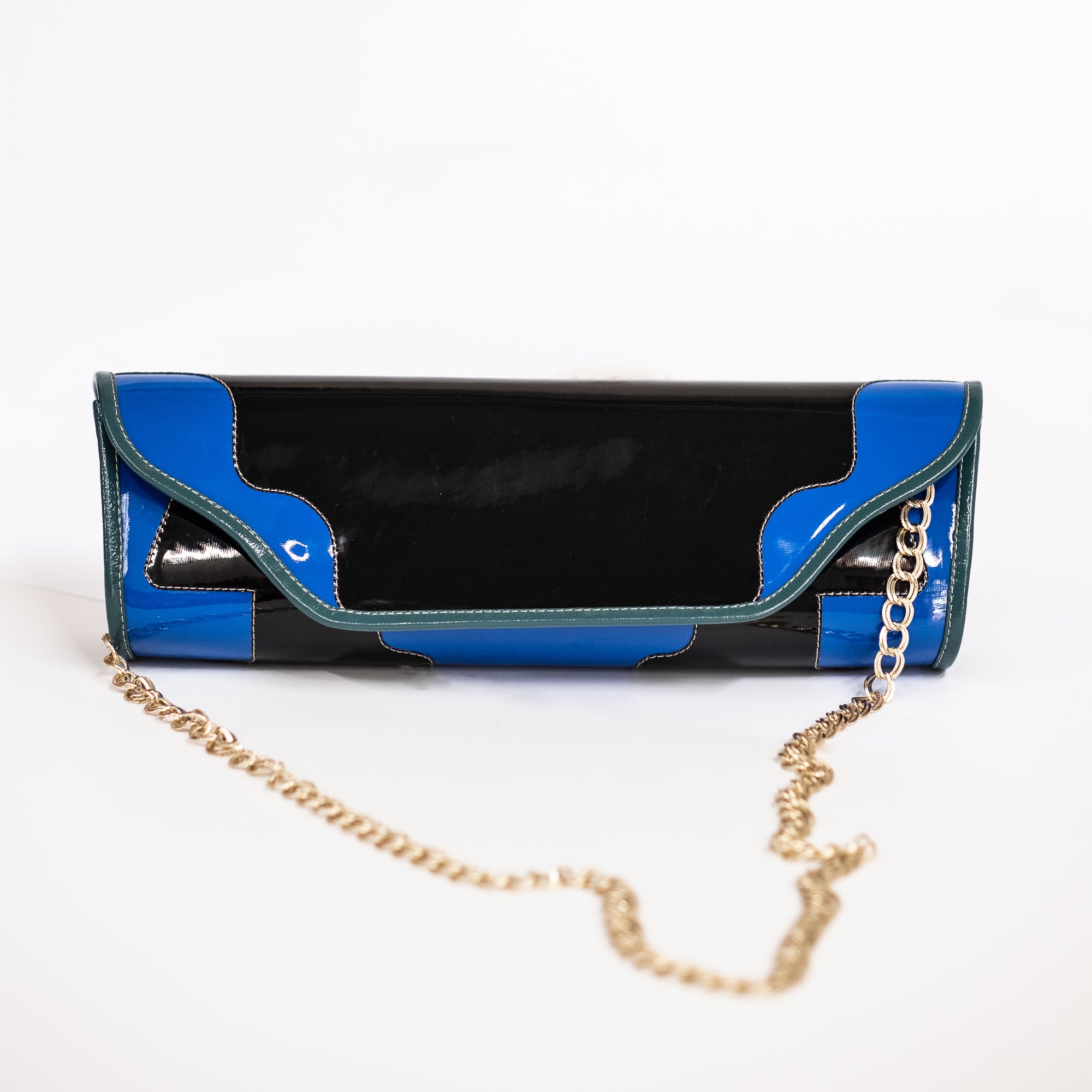 Clutch Baguette Charol Eco, Colección B/S Fragmenta