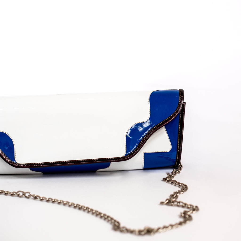 Clutch Baguette Charol Eco, Colección B/S Fragmenta