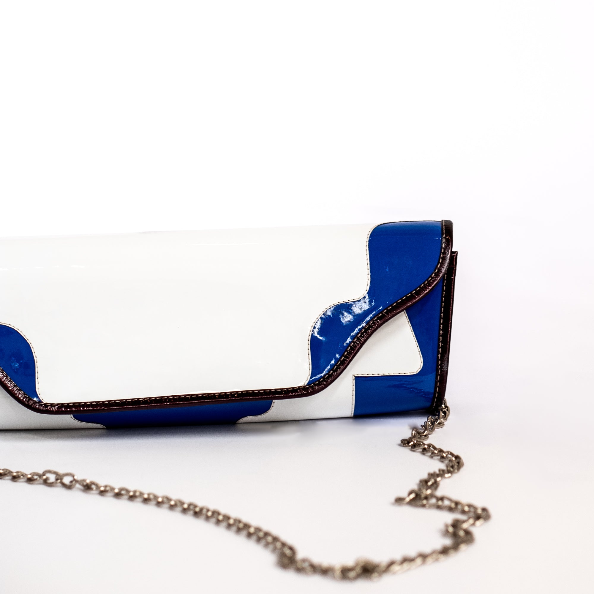 Clutch Baguette Charol Eco, Colección B/S Fragmenta