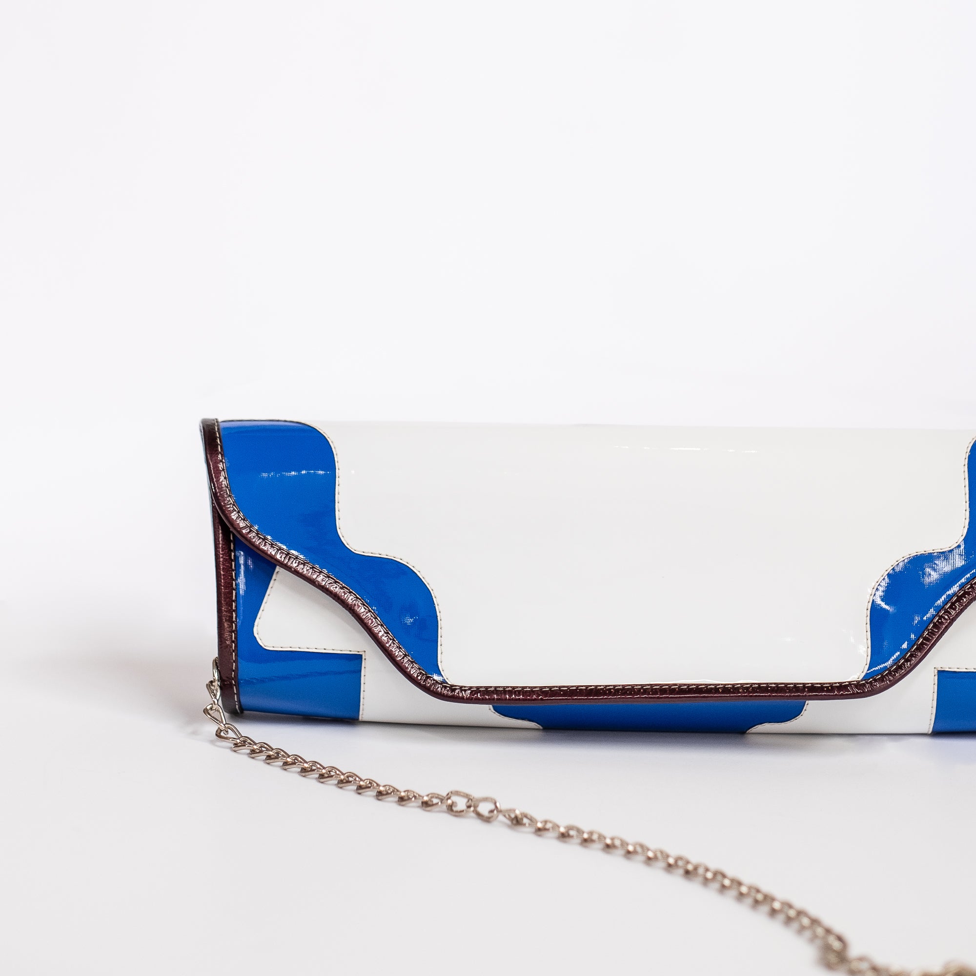 Clutch Baguette Charol Eco, Colección B/S Fragmenta