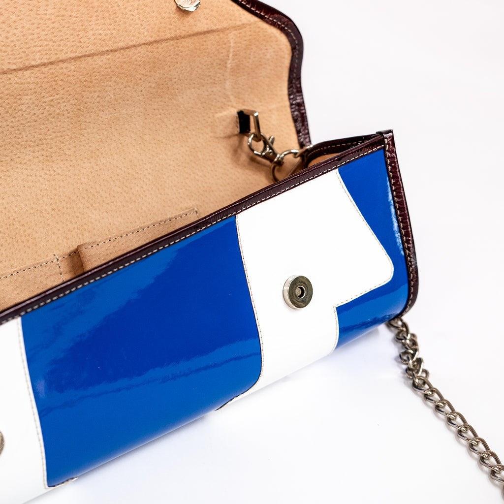 Clutch Baguette Charol Eco, Colección B/S Fragmenta