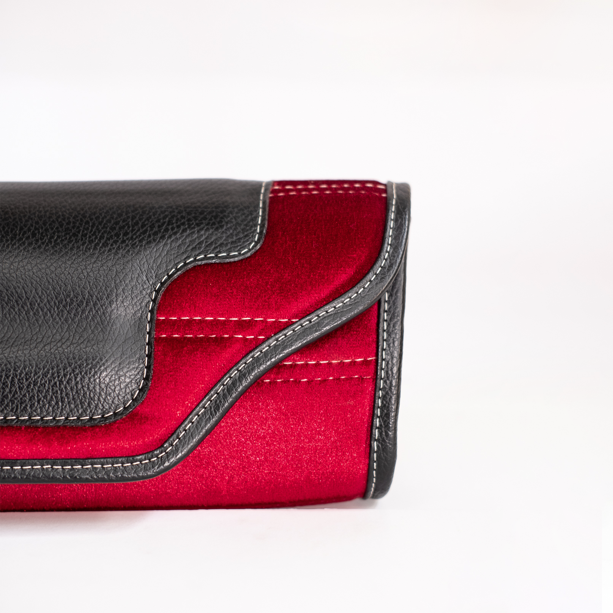 Clutch Baguette Fragmenta Rojo