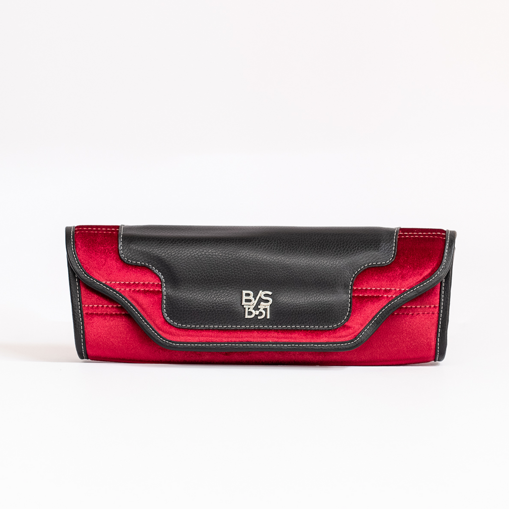 Clutch Baguette Fragmenta Rojo