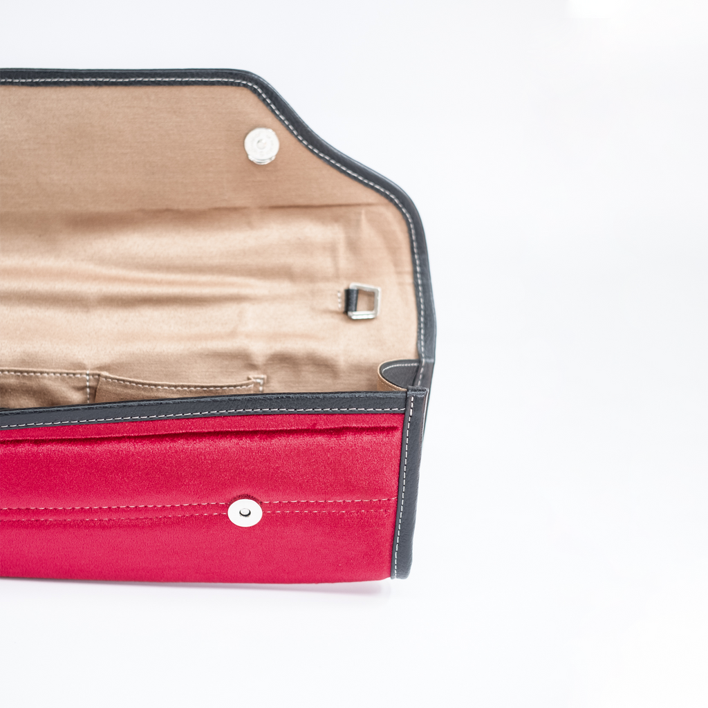 Clutch Baguette Fragmenta Rojo