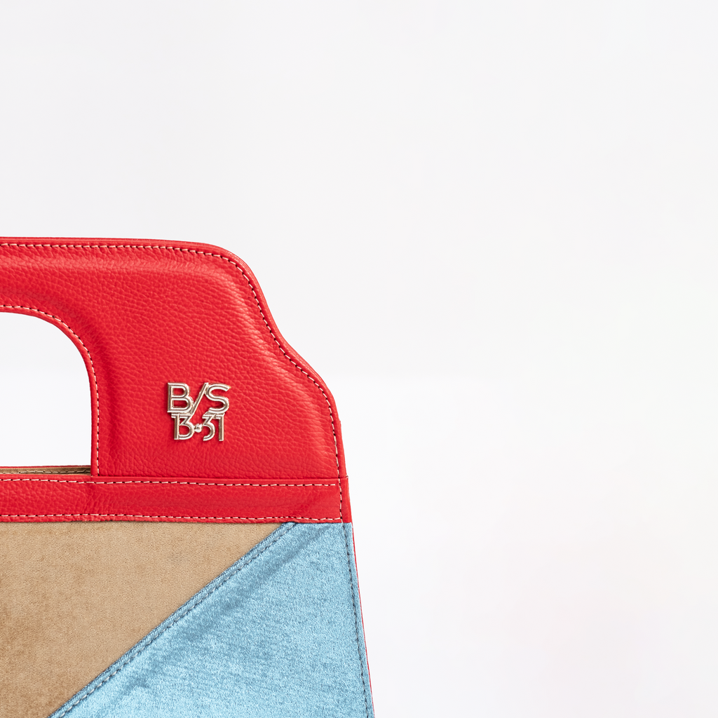 Maxi Clutch Fragmenta Tri-color