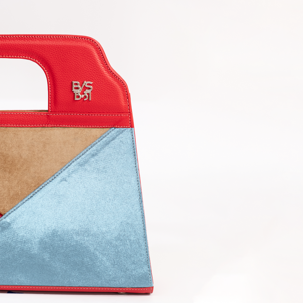 Maxi Clutch Fragmenta Tri-color