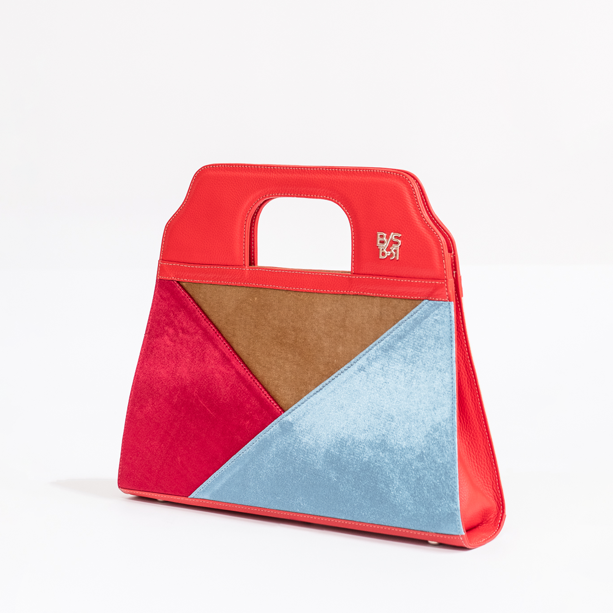 Maxi Clutch Fragmenta Tri-color