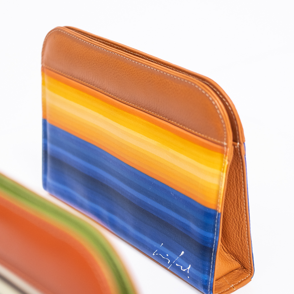 Clutch con Arte Abstracto, Artista Luis Landa