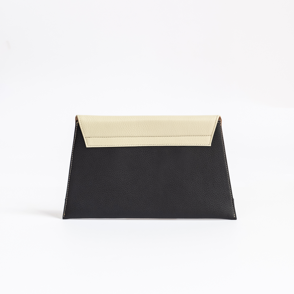 Clutch Trapecio Bi-color Capicua