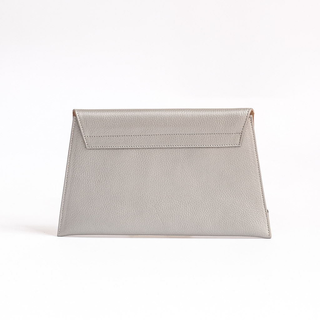 Clutch Trapecio Bi-color Capicua