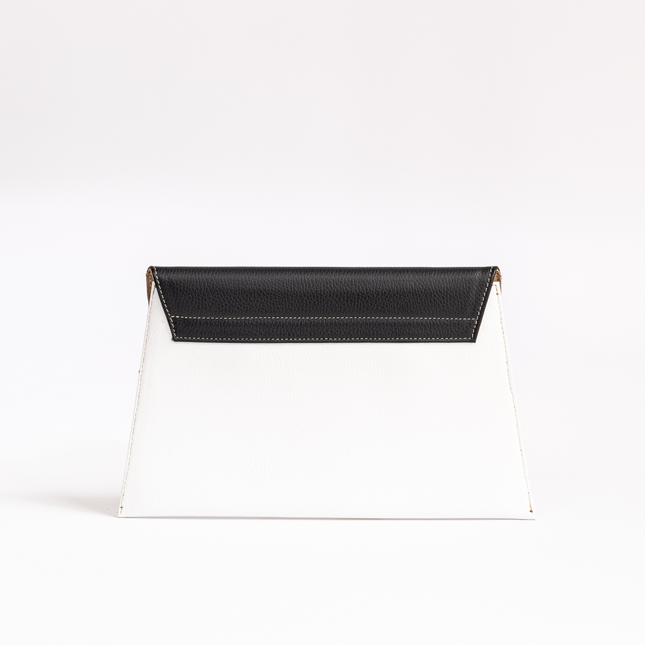 Clutch Trapecio Bi-color Capicua