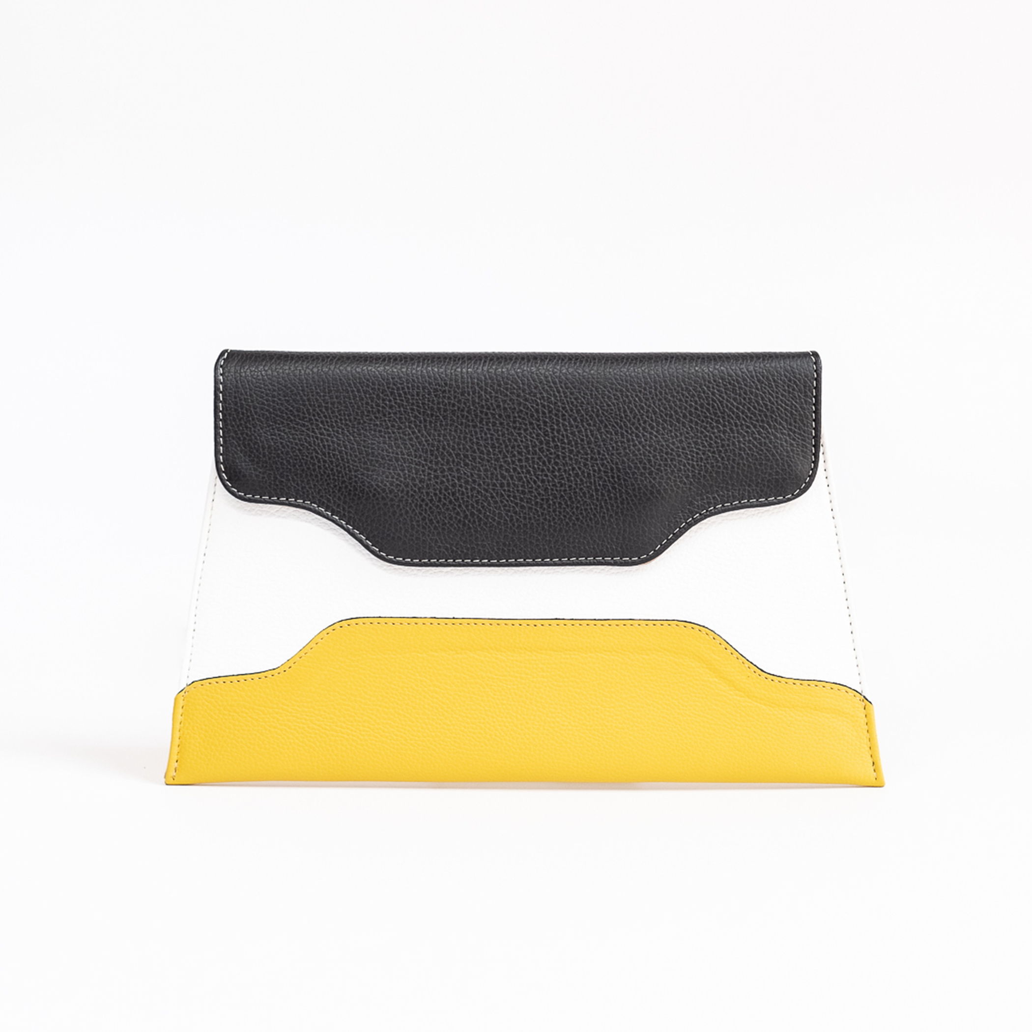 Clutch Trapecio Bi-color Capicua