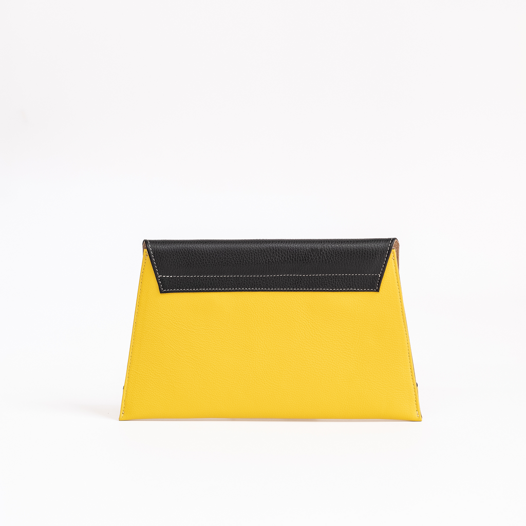 Clutch Trapecio Bi-color Capicua