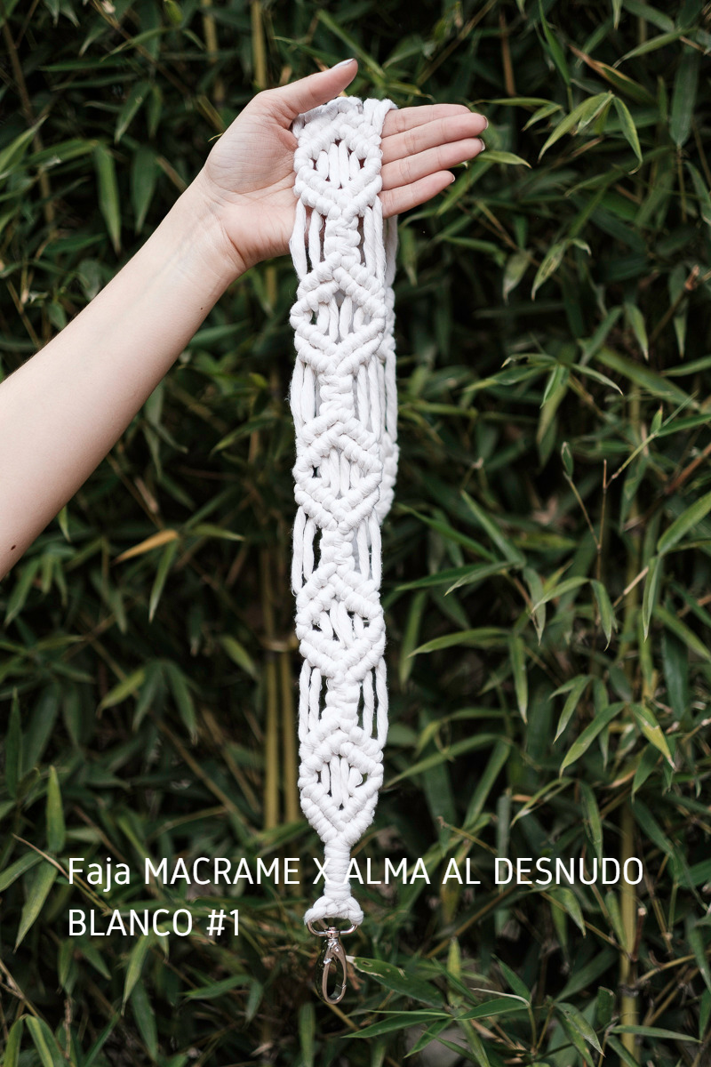 Faja MACRAME X ALMA AL DESNUDO
