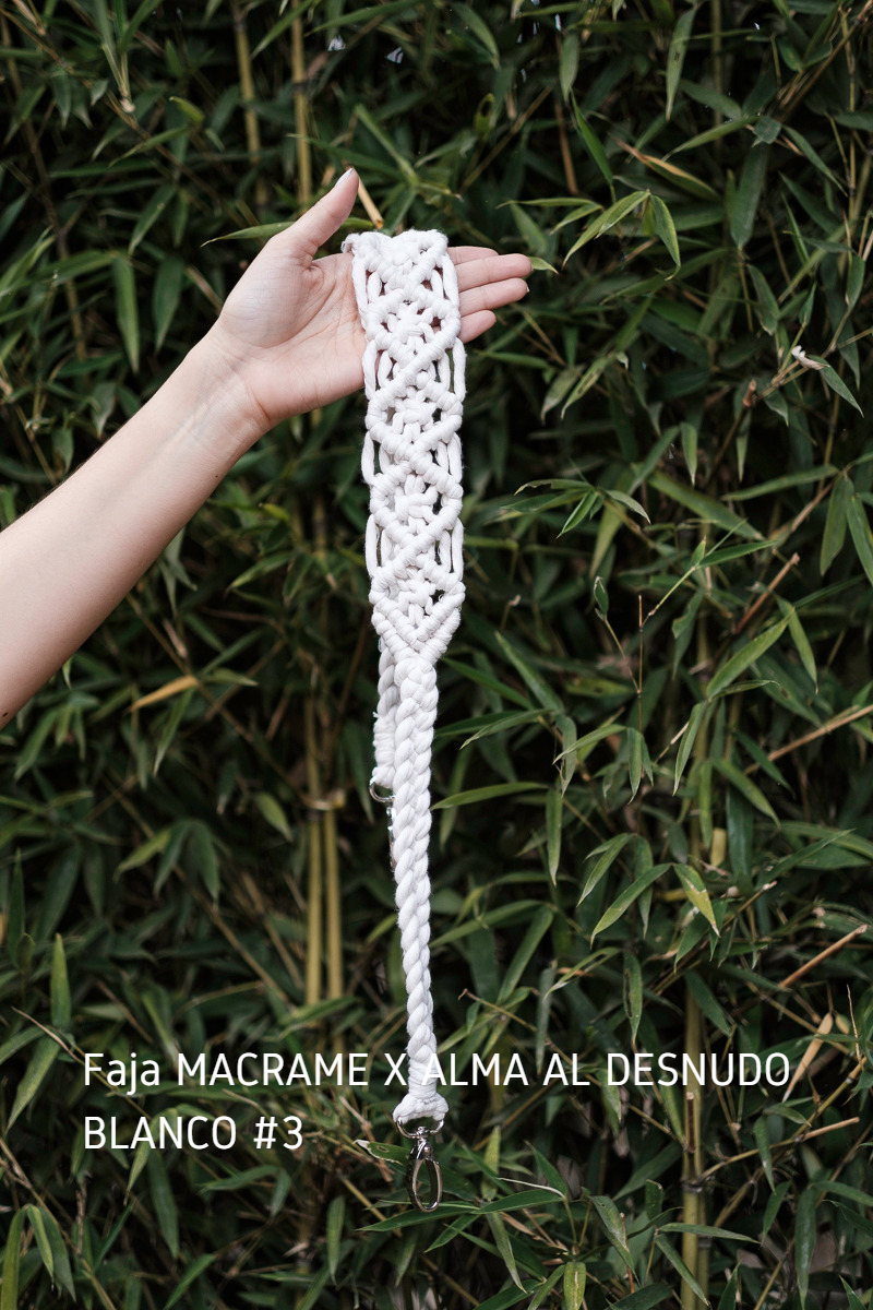 Faja MACRAME X ALMA AL DESNUDO