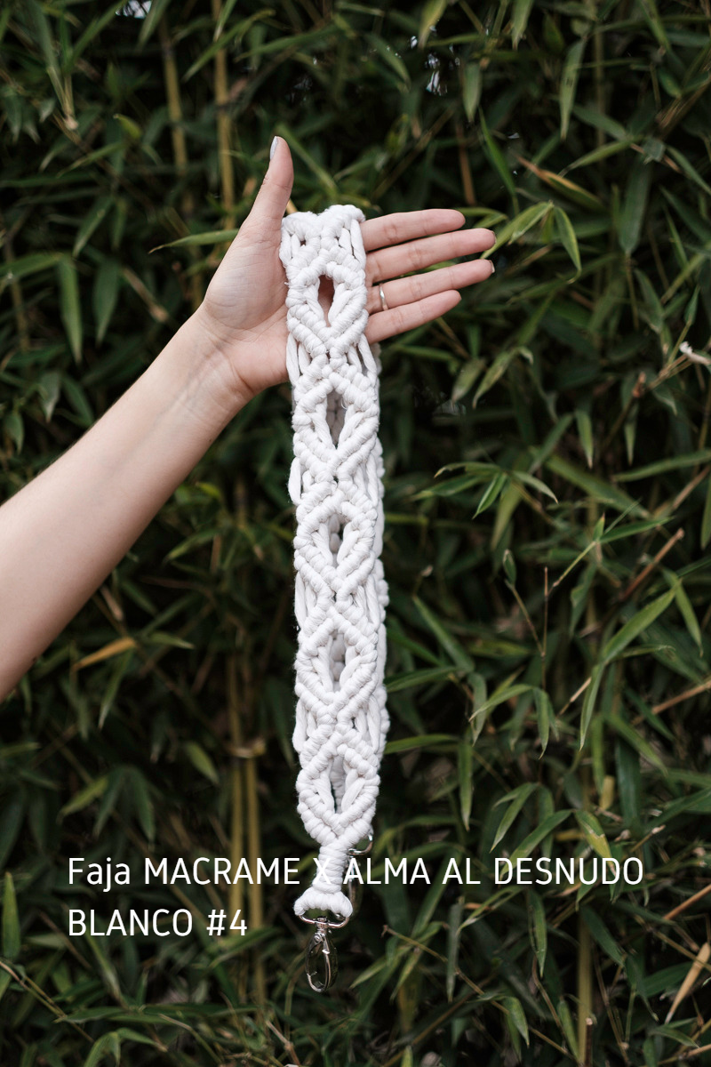 Faja MACRAME X ALMA AL DESNUDO