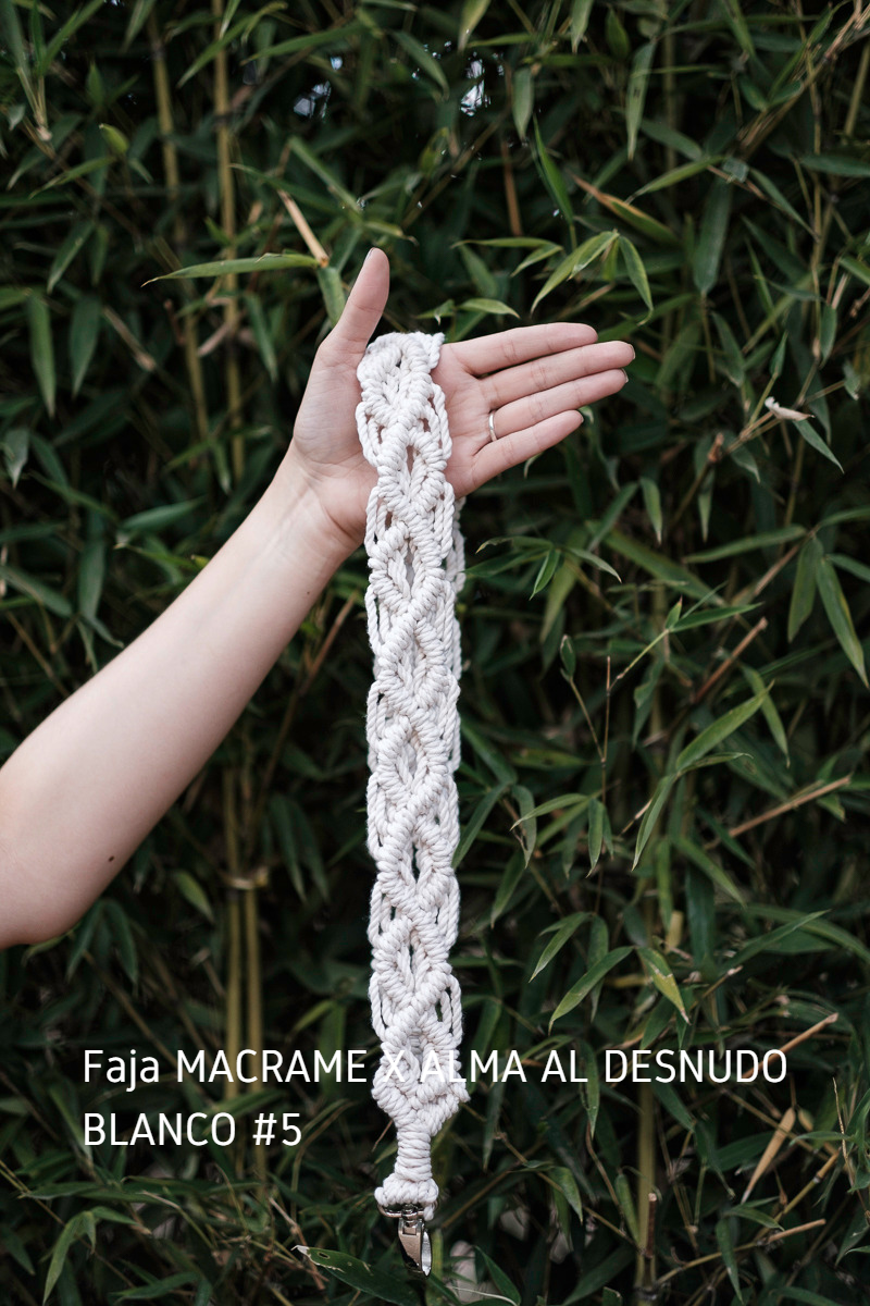 Faja MACRAME X ALMA AL DESNUDO