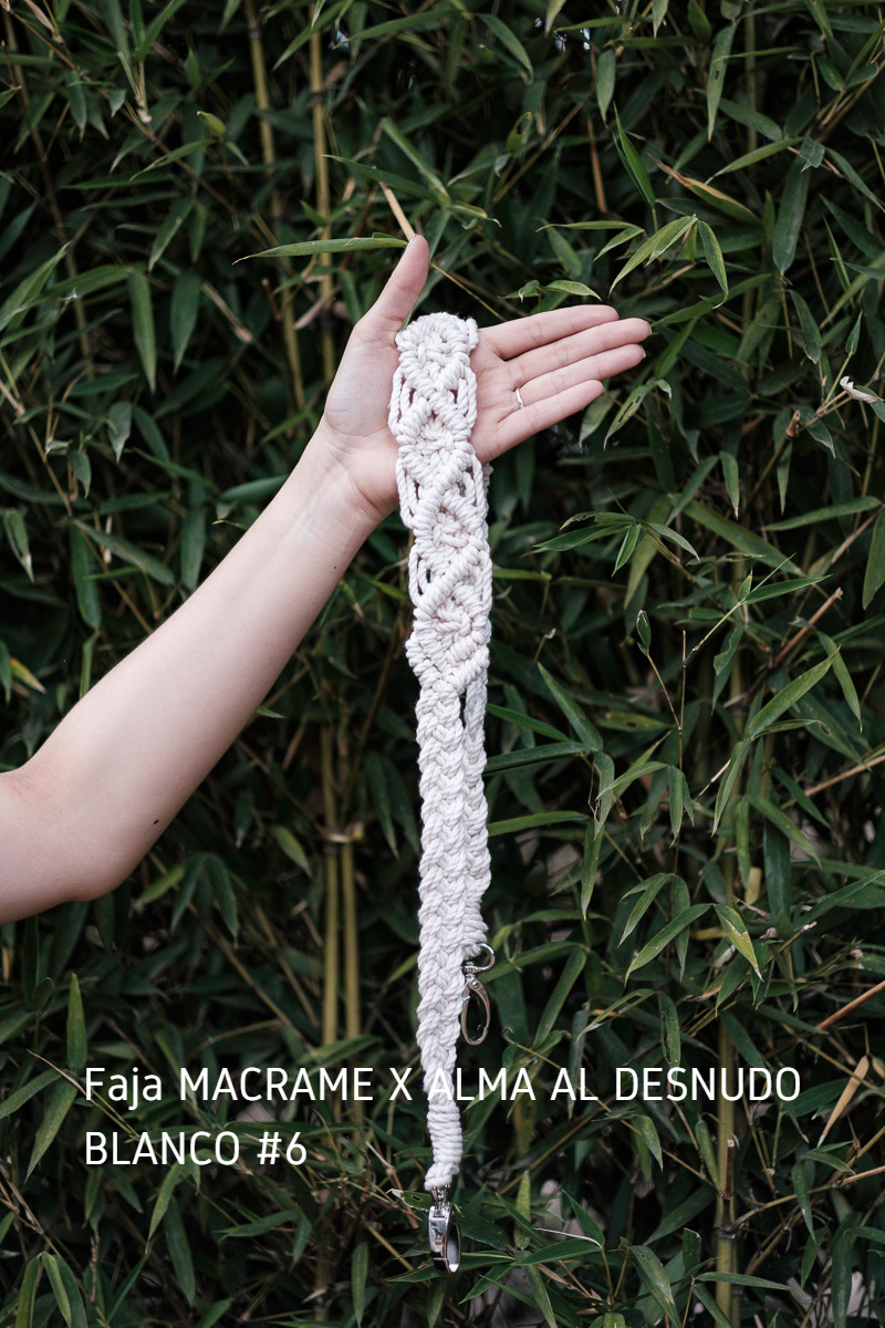 Faja MACRAME X ALMA AL DESNUDO