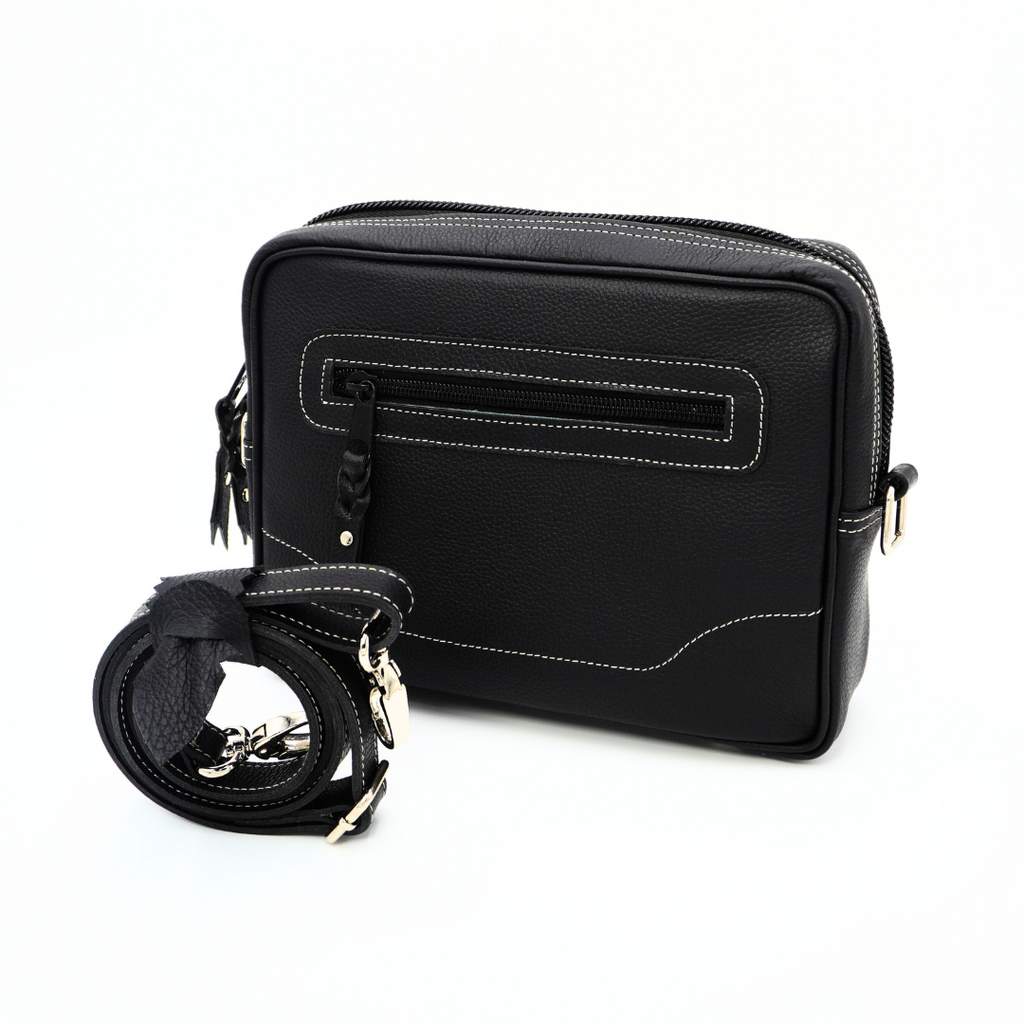 Maletín Crossbody Cuero Clásico