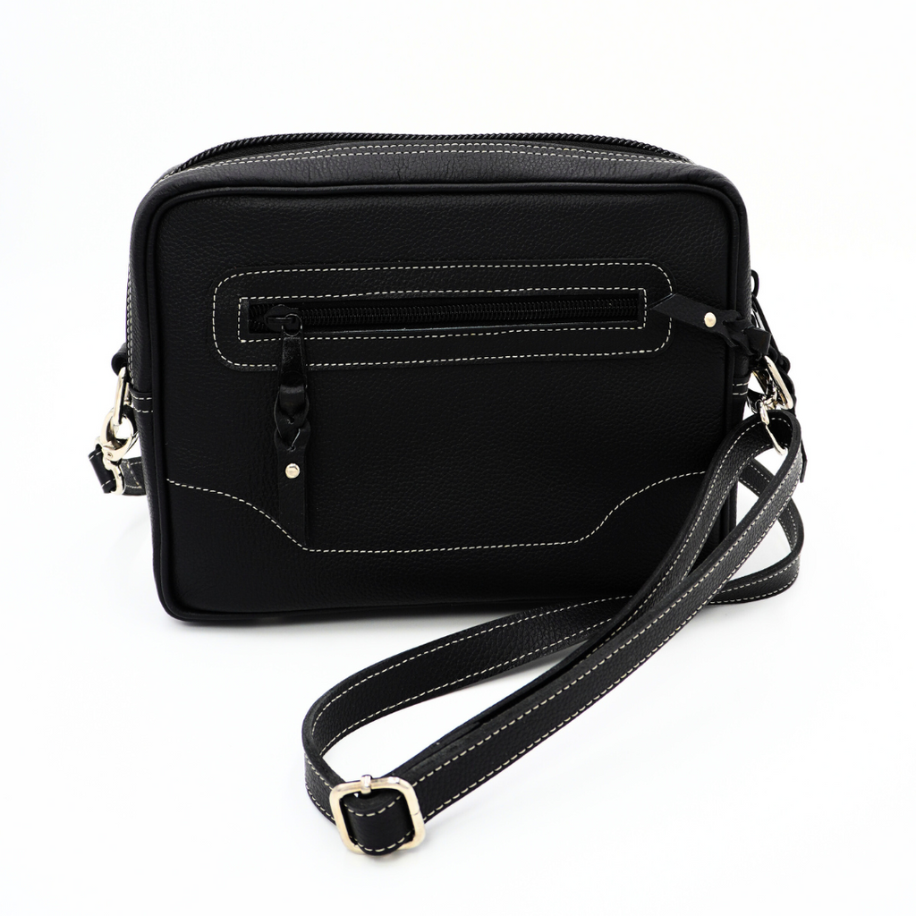 Maletín Crossbody Cuero Clásico